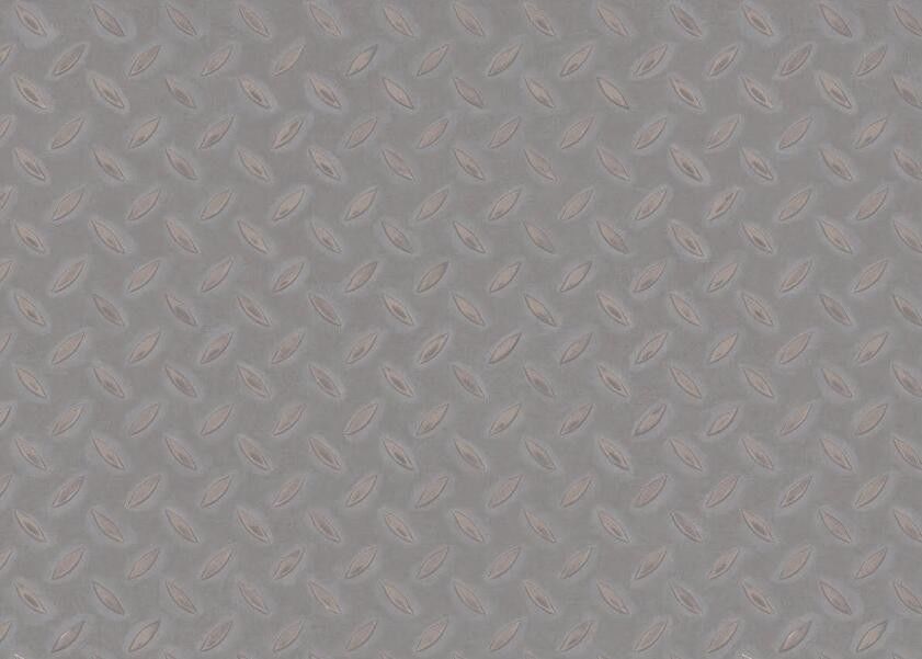 La película decorativa 0.07m m del PVC del metal de EIR para el vinilo seca el suelo de la teja detrás/proceso estadístico
