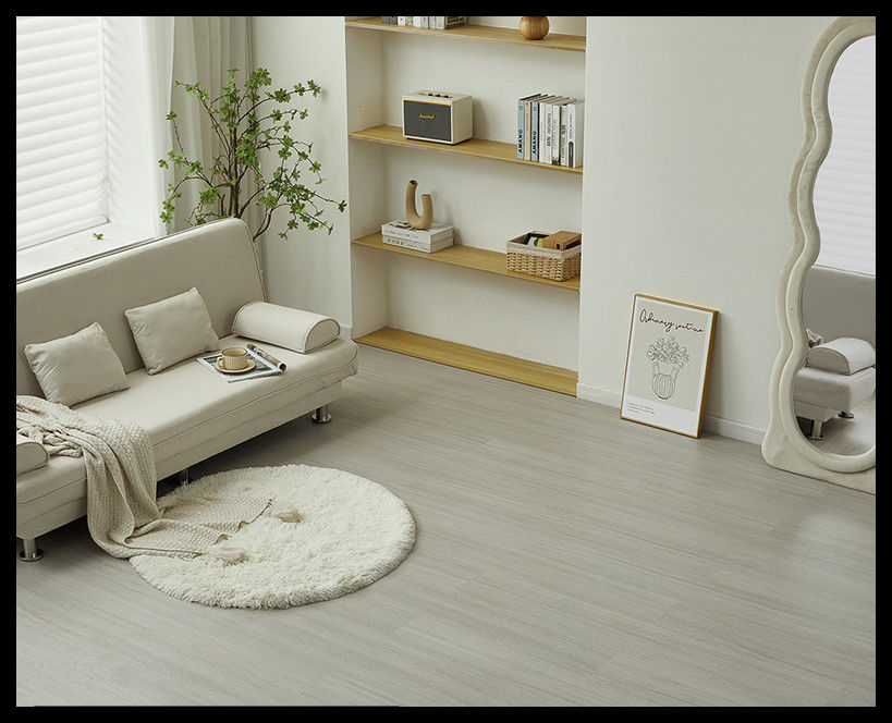 Ancho del piso LVT 7.25inch/183mm Matt o superficie brillante Gloss de desgaste capa superior