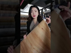 Madera de roble adhesiva de la impresión 1000m m de la transferencia de la tinta de la película del PVC del piso