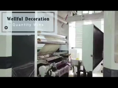 1000 m/rollo Película decorativa de impresión de embalaje con patrones de impresión en gravura